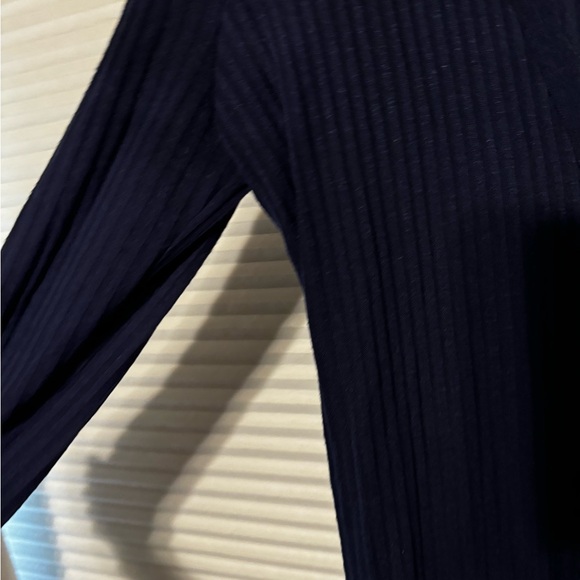 Like new navy a blue button up duster cardigan large - Picture 3 of 4